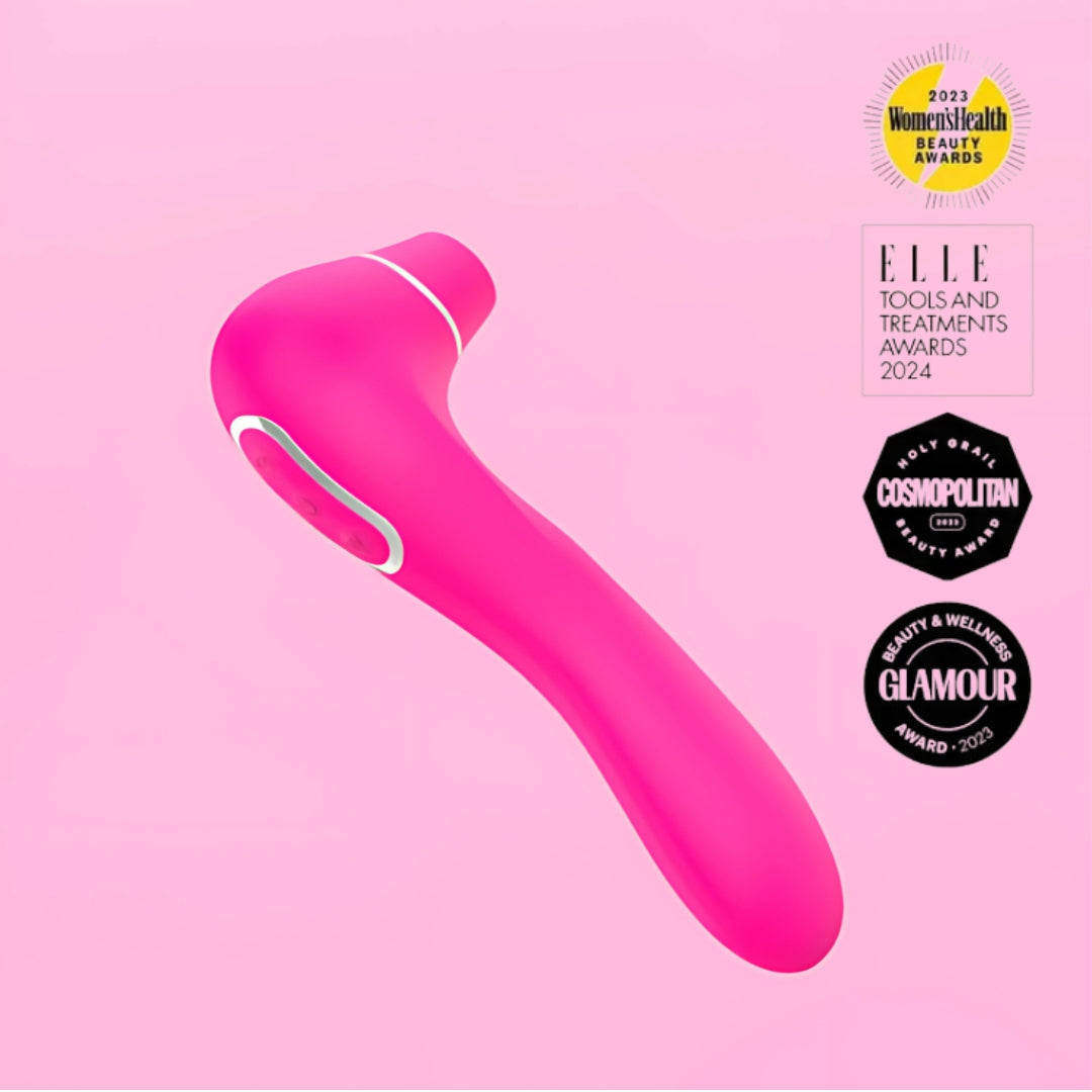 2-in-1 Air-Wave & Vibration Wand for Intimate Wellness