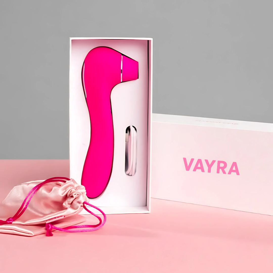 2-in-1 Air-Wave & Vibration Wand for Intimate Wellness