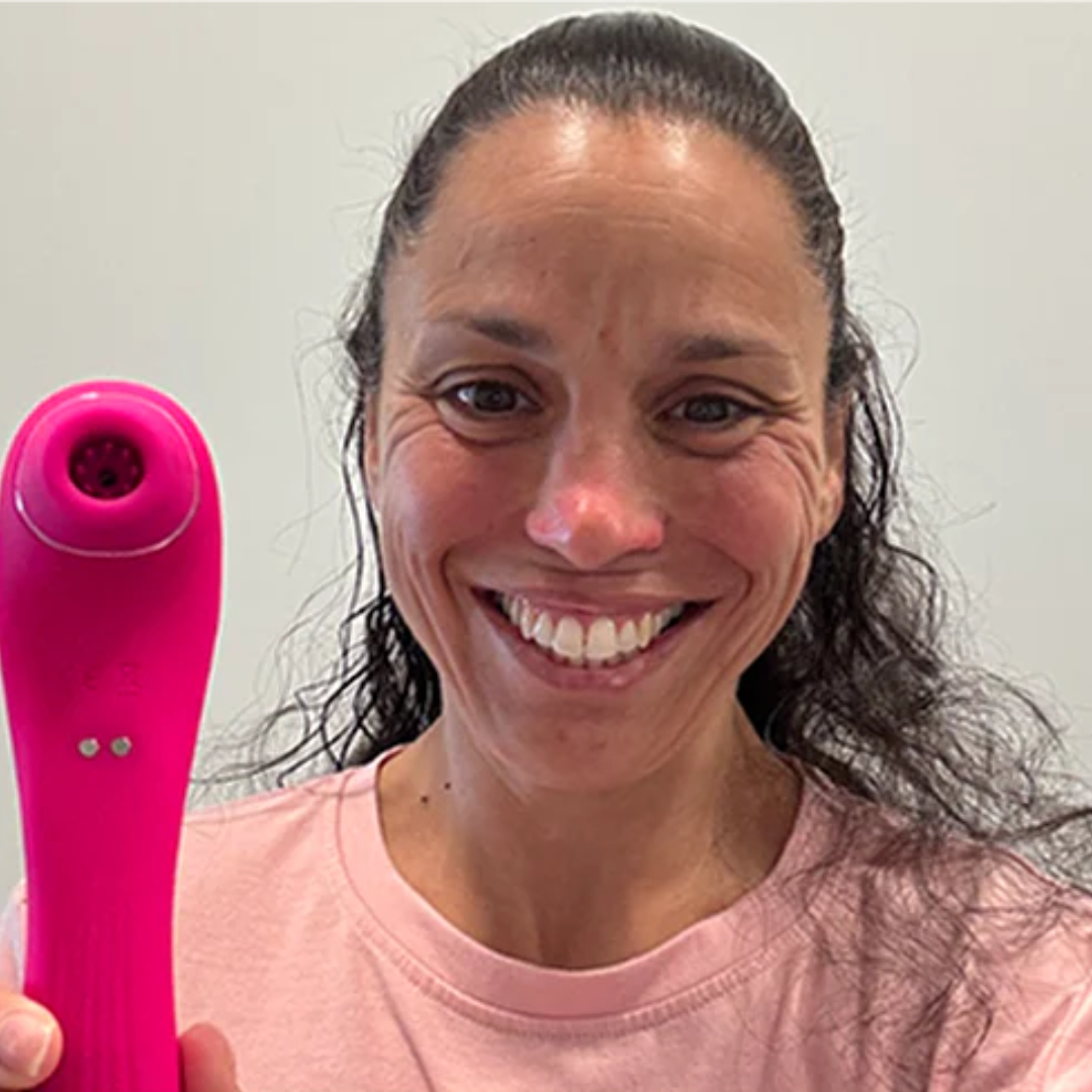 2-in-1 Air-Wave & Vibration Wand for Intimate Wellness